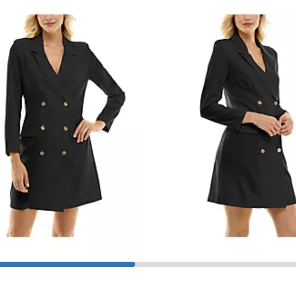 Sharagano blazer mini dress